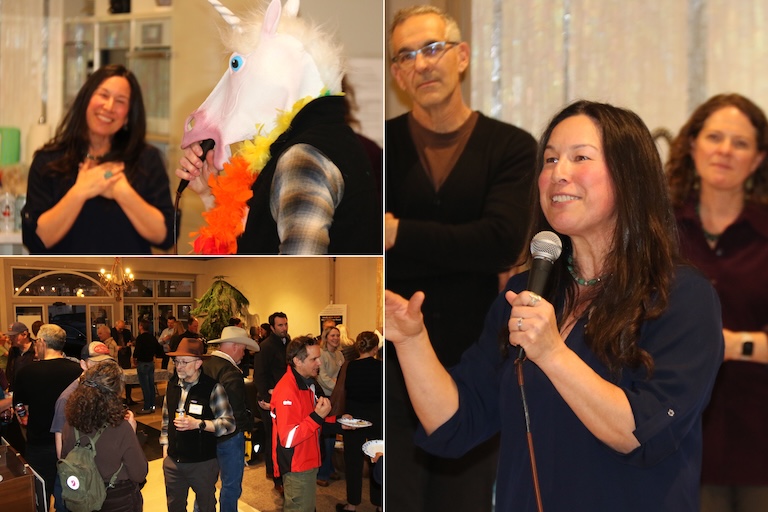 Juanita Vero Missoula County Commissioner Re Election Kickoff Collage